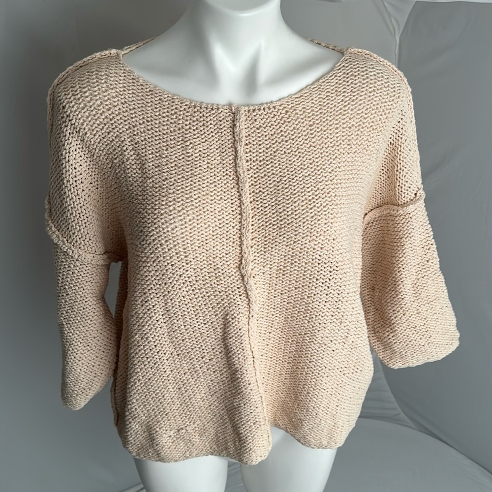 Aerie cream color oversized sweater
